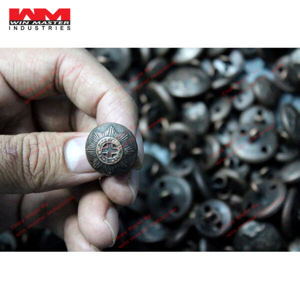 Officers Military Metal Button